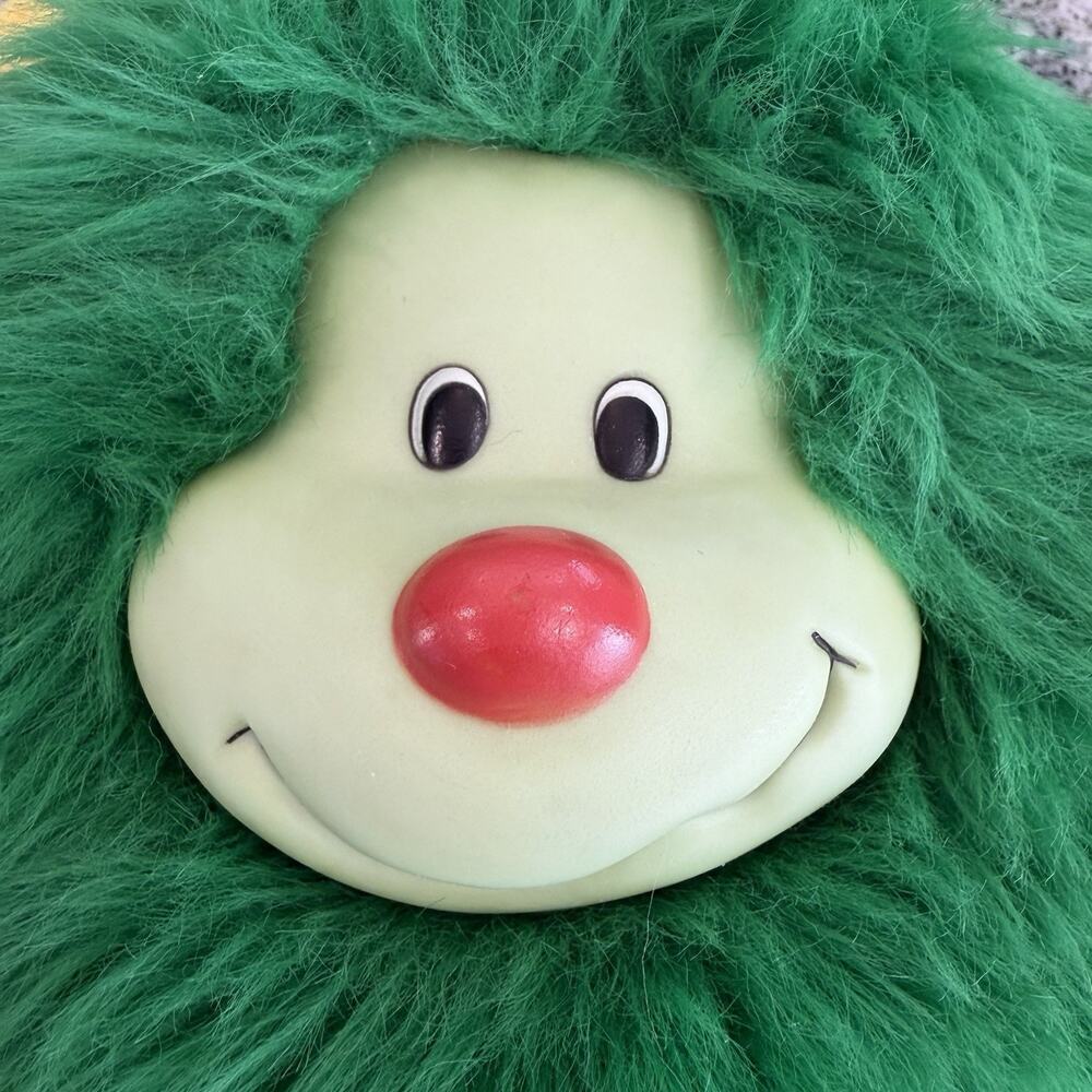 VINTAGE 1983 Hallmark/Mattel - Rainbow Brite LUCKY Green Sprite 12" Doll Plush